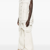 White jacket, full body view