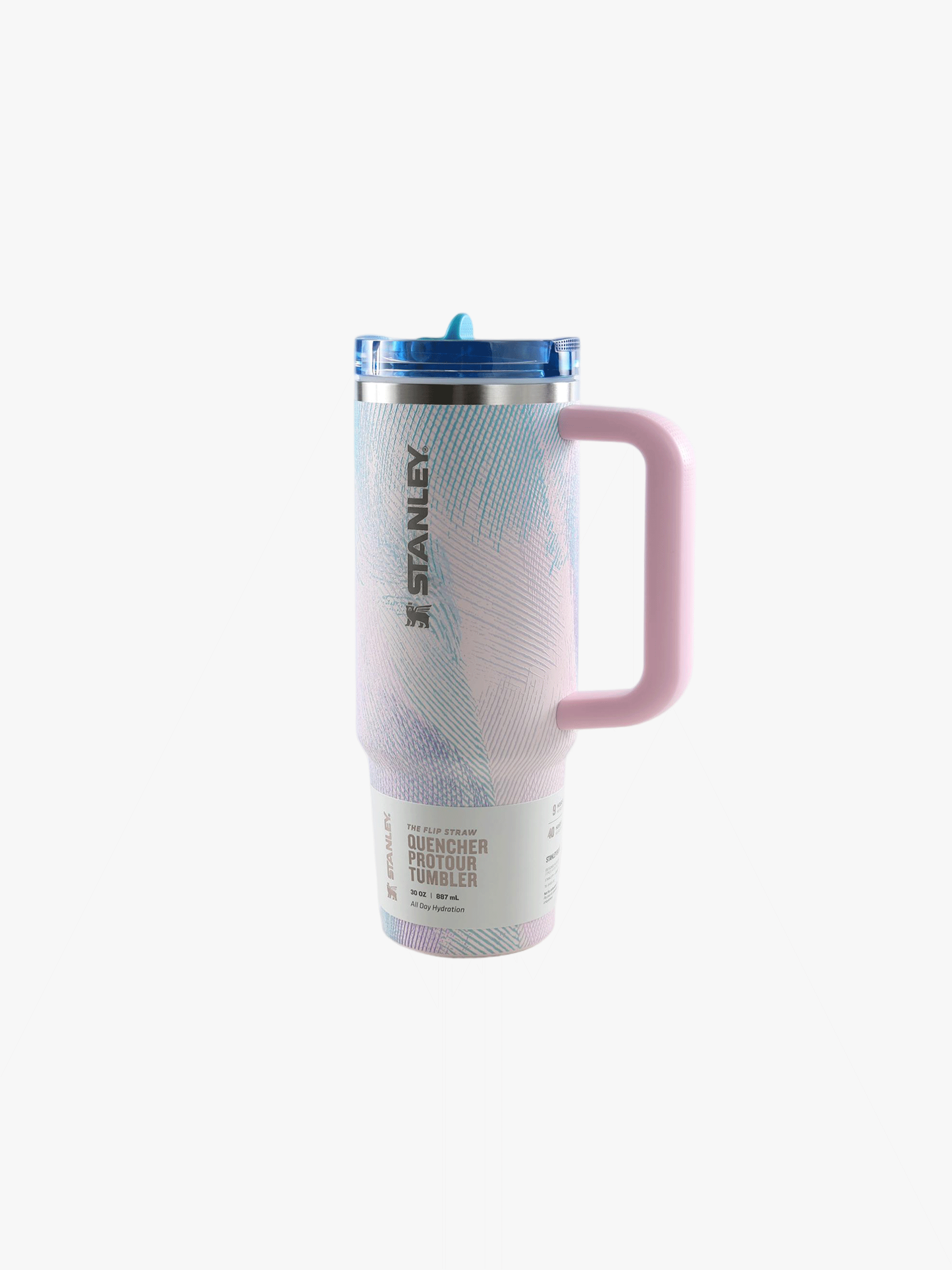 Pink cup, front view