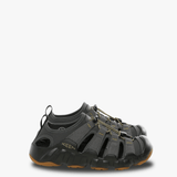 Black sandal,front view