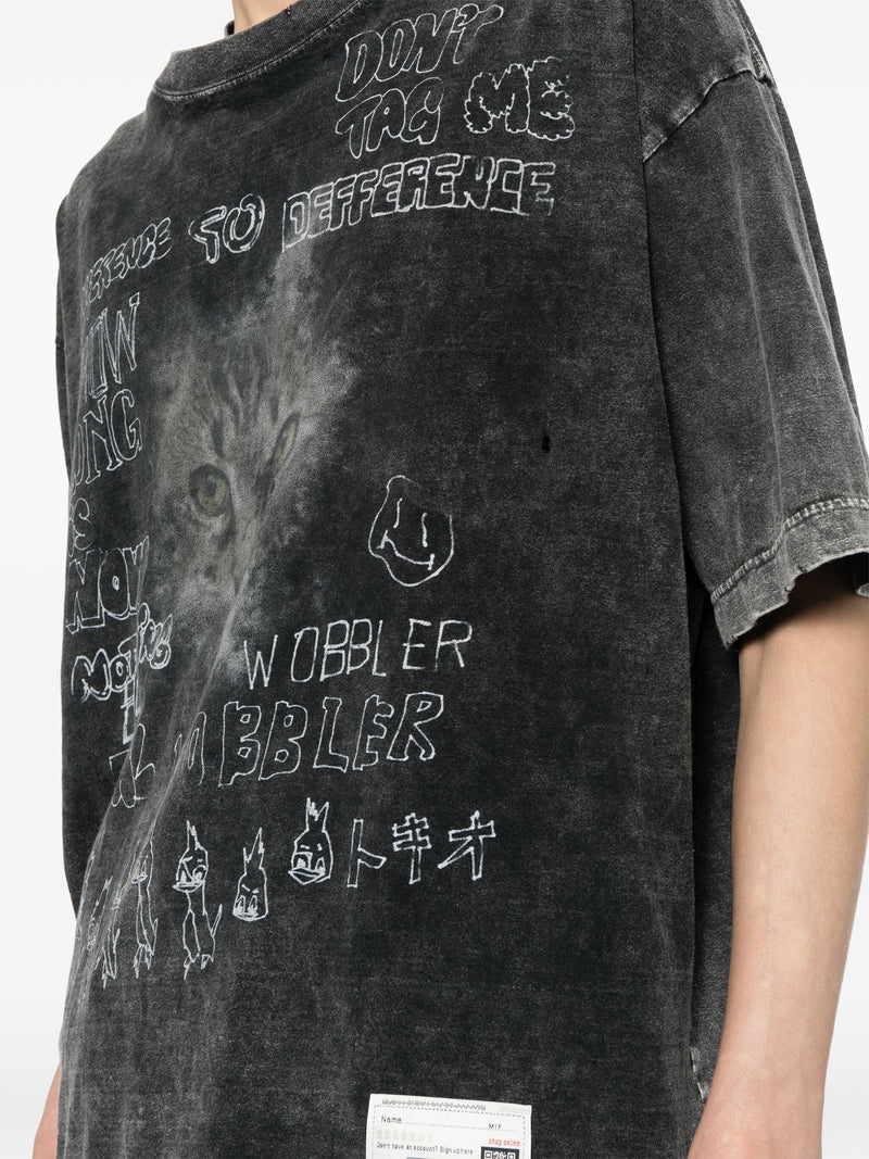 MAISON MIHARA YASUHIRO - Men Bleached Tee