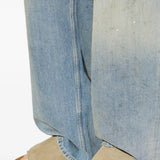 Tan sandals, front view