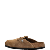Brown sandals, side view
