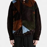 Brown jacket, full body view