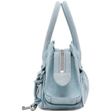 Blue bag, side view