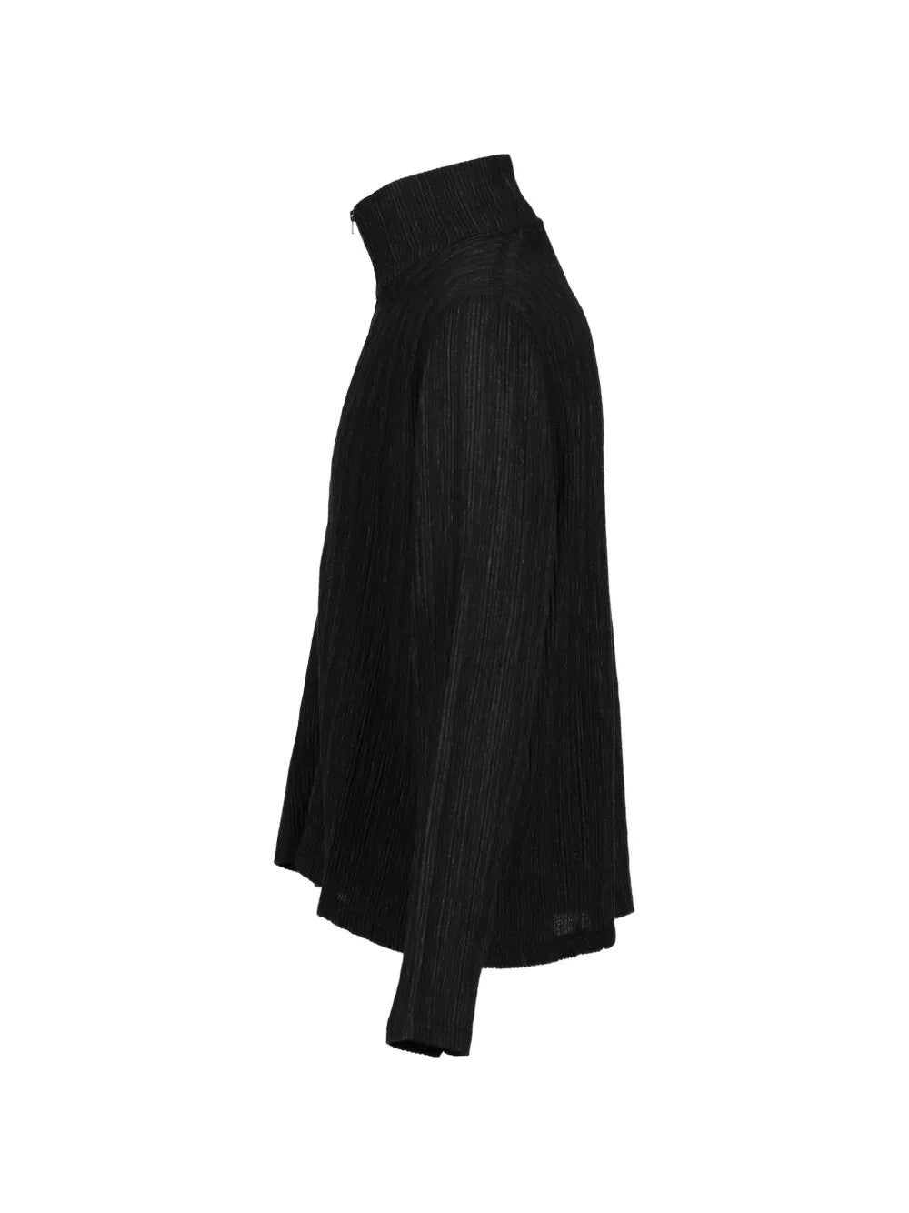 Black jacket, front view