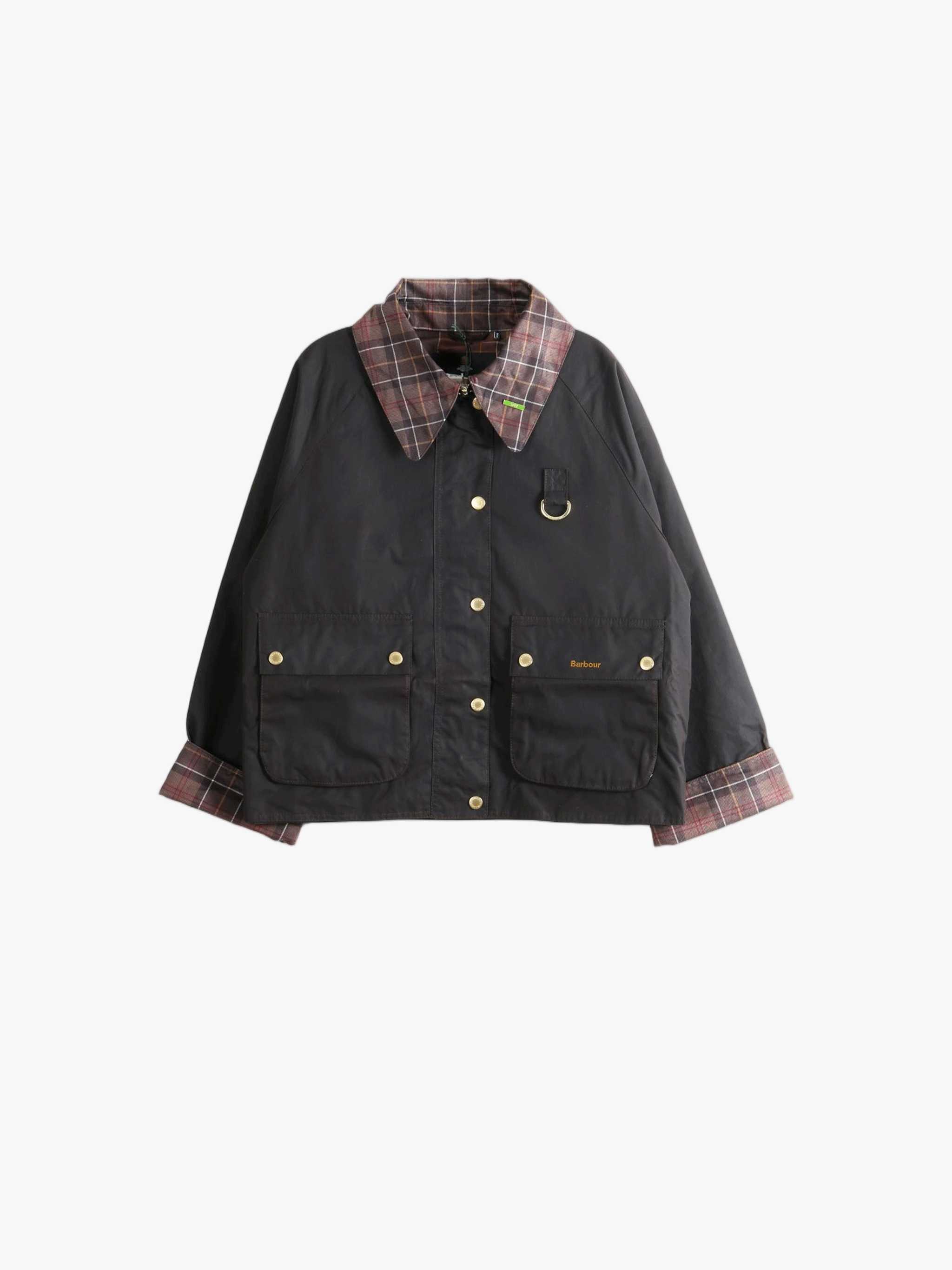 Black jacket, front view