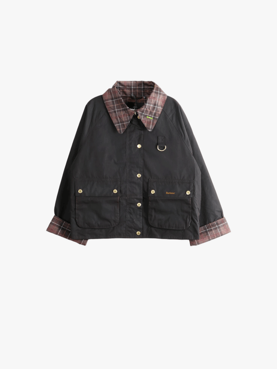 Black jacket, front view