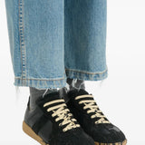 Black shoes, front view