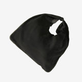 Black bag, back view