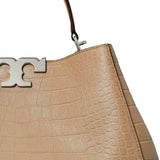 Tan bag, front view