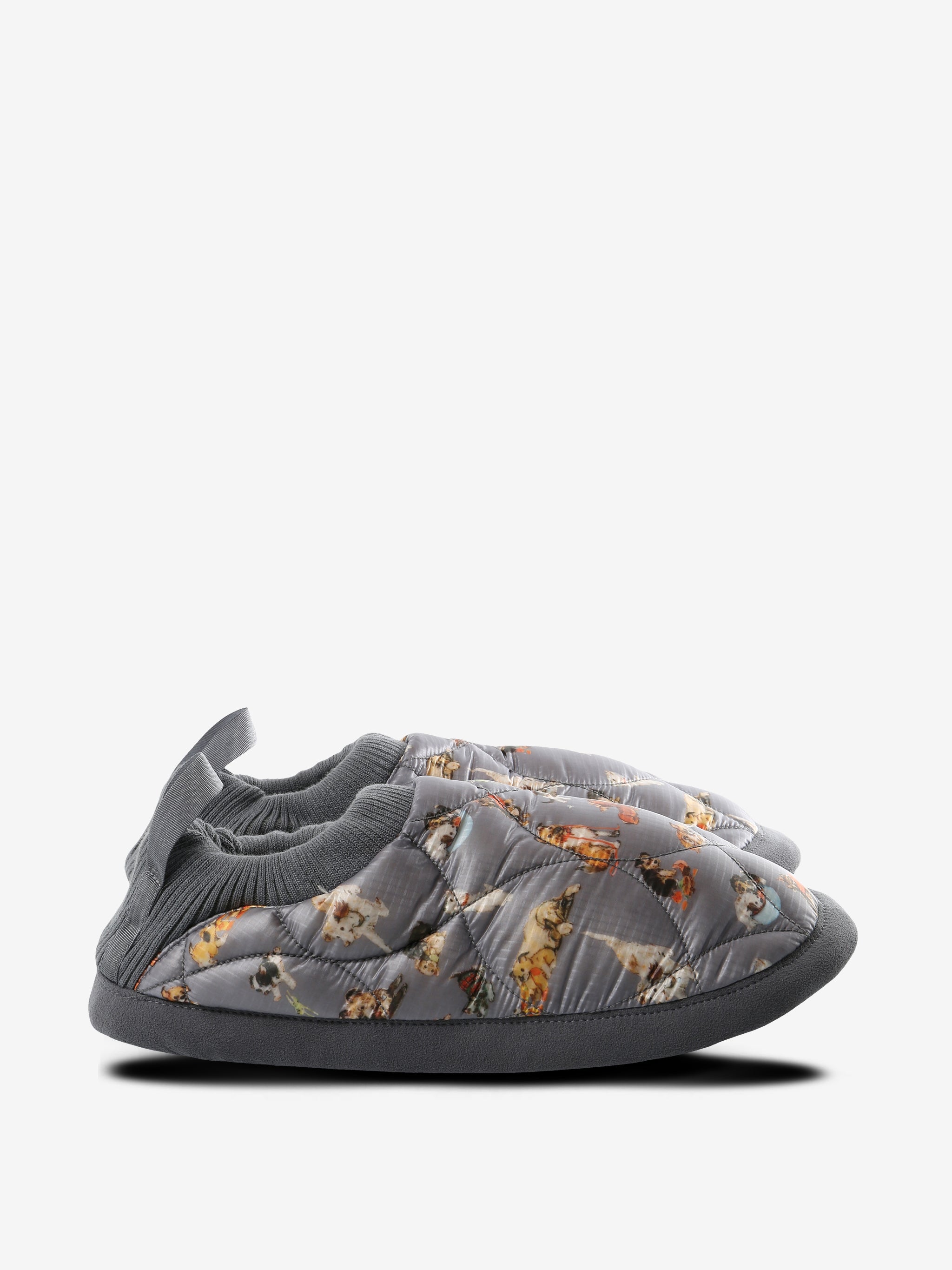 Grey shoes, front view