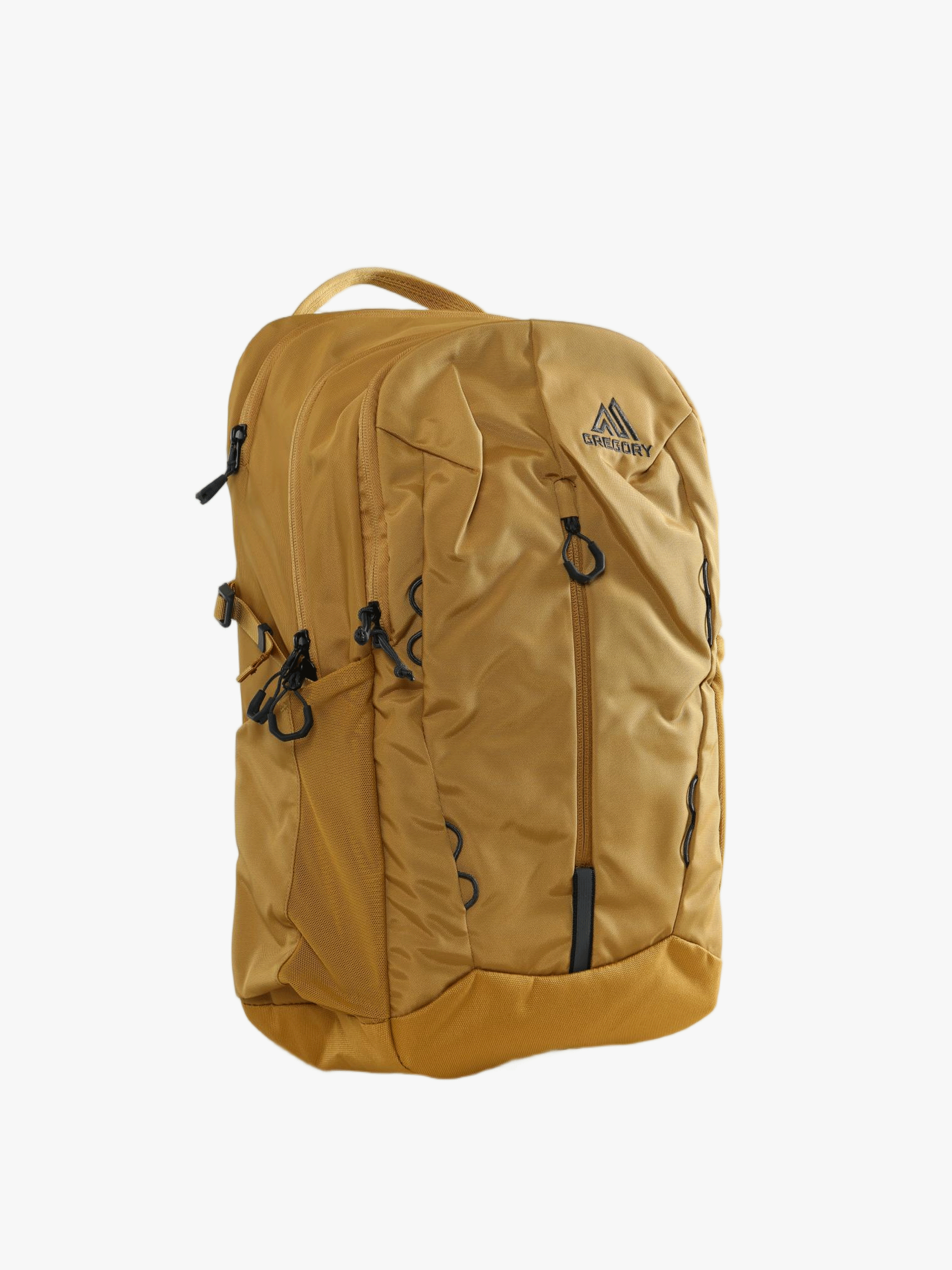 Tan bag, front view