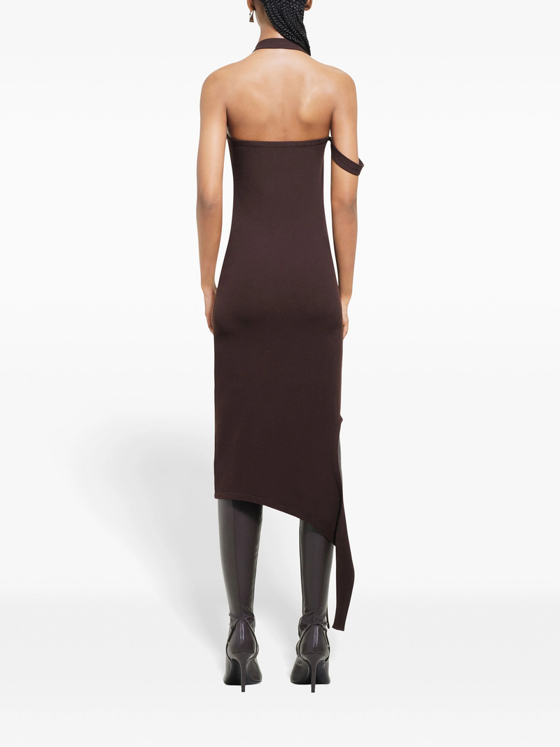 COURRÈGES - Women Undressed Rib Knit Long Dress