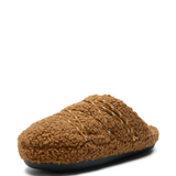 Brown slipper,front view