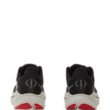 Black sneakers, back view
