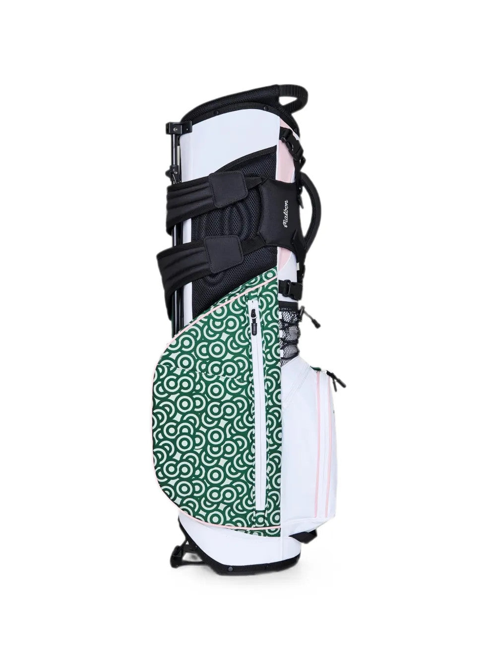 Green bag, front view