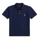 Navy shirt, front view