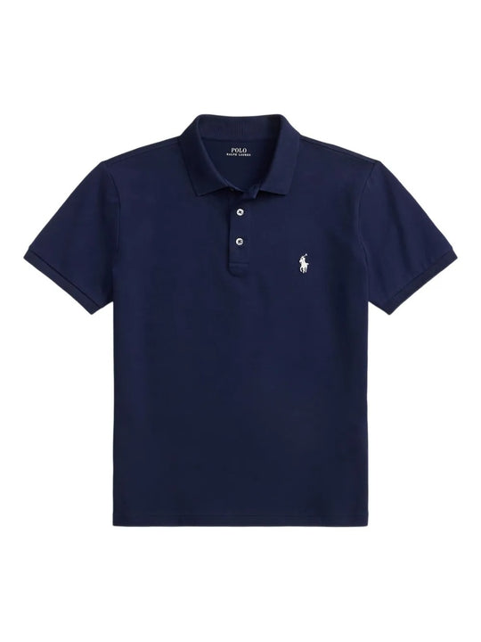 Navy shirt, front view