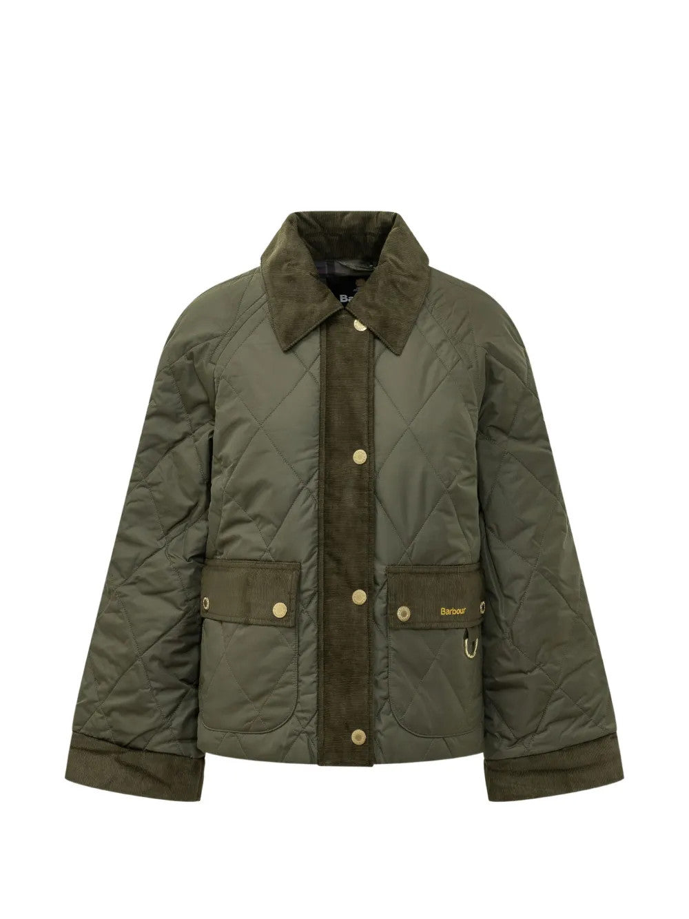 Green jacket, front view