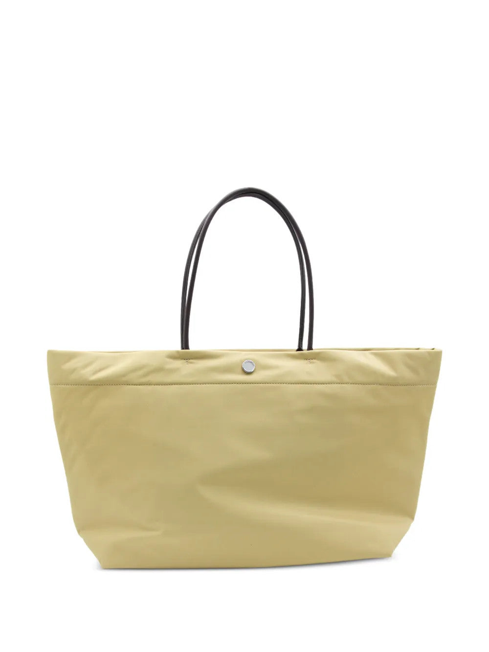 Tan bag, front view