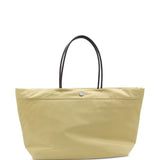 Tan bag, front view