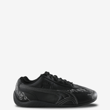 Black shoes, side view