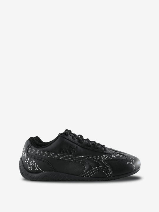 Black shoes, side view