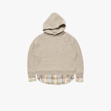 Tan knitwear, front view