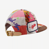 Brown hat, side view