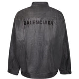 Grey jackets, back view