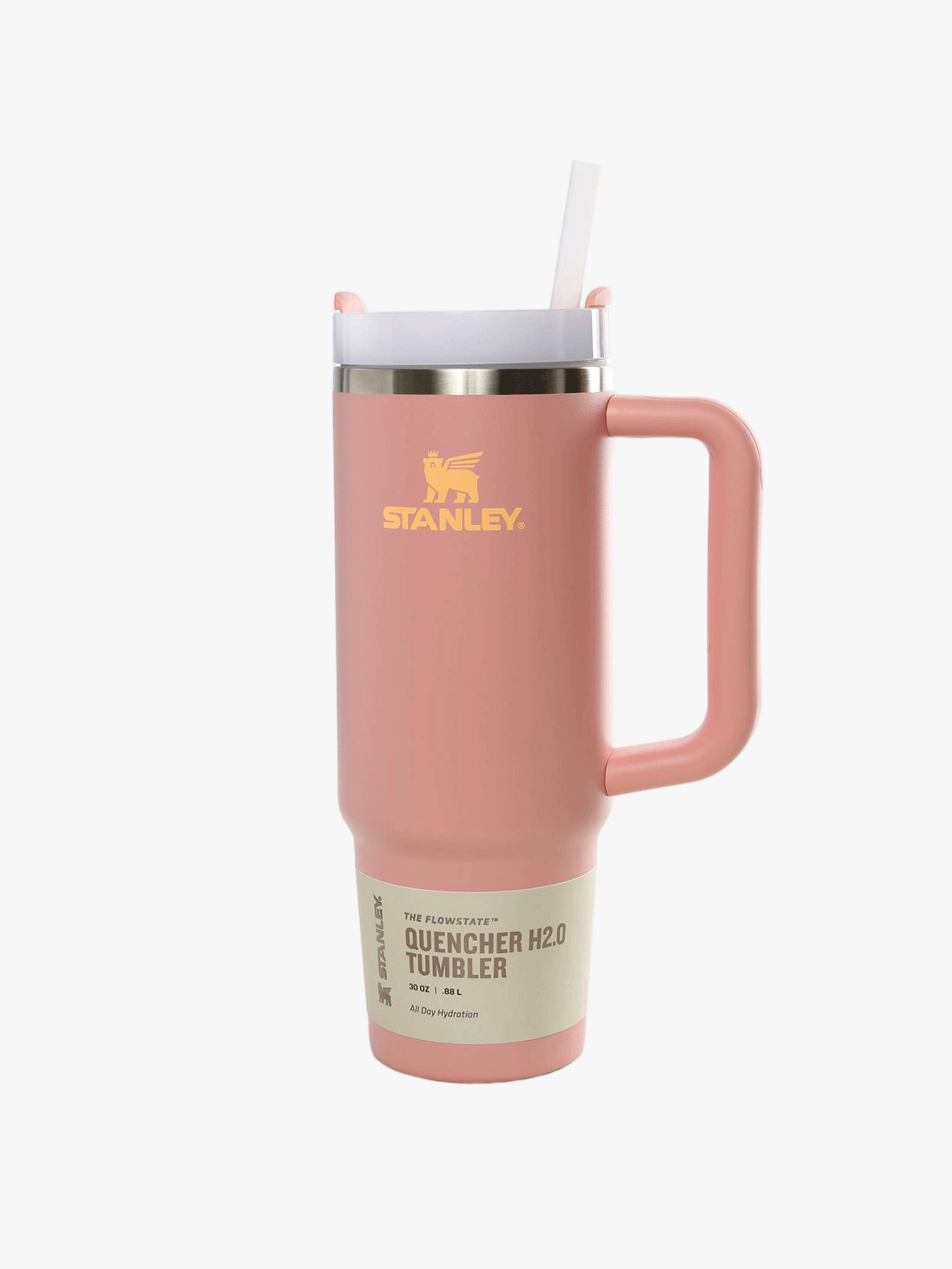 Pink tumbler,front view