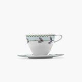 White cup, side view