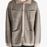 Tan top worn by a person, showing the top fit