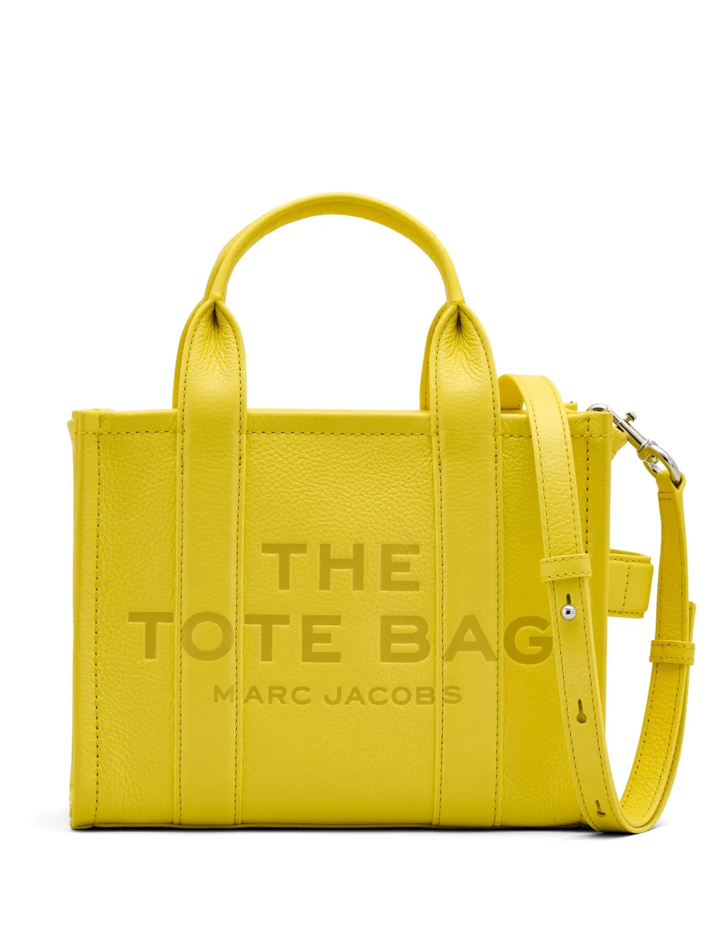 Yellow bags, front view