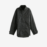 Black jacket, front view