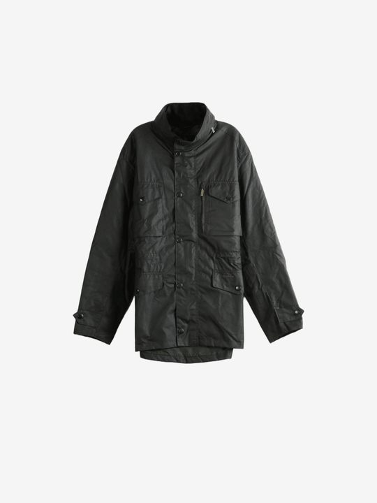 Black jacket, front view