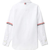 White shirt, back view