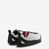 White sneakers, back view