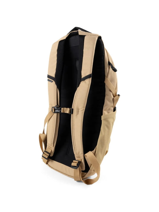 Tan bag, front view