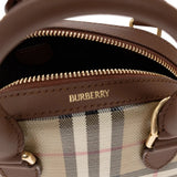 Tan bag, front view