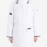 White jacket, full body view