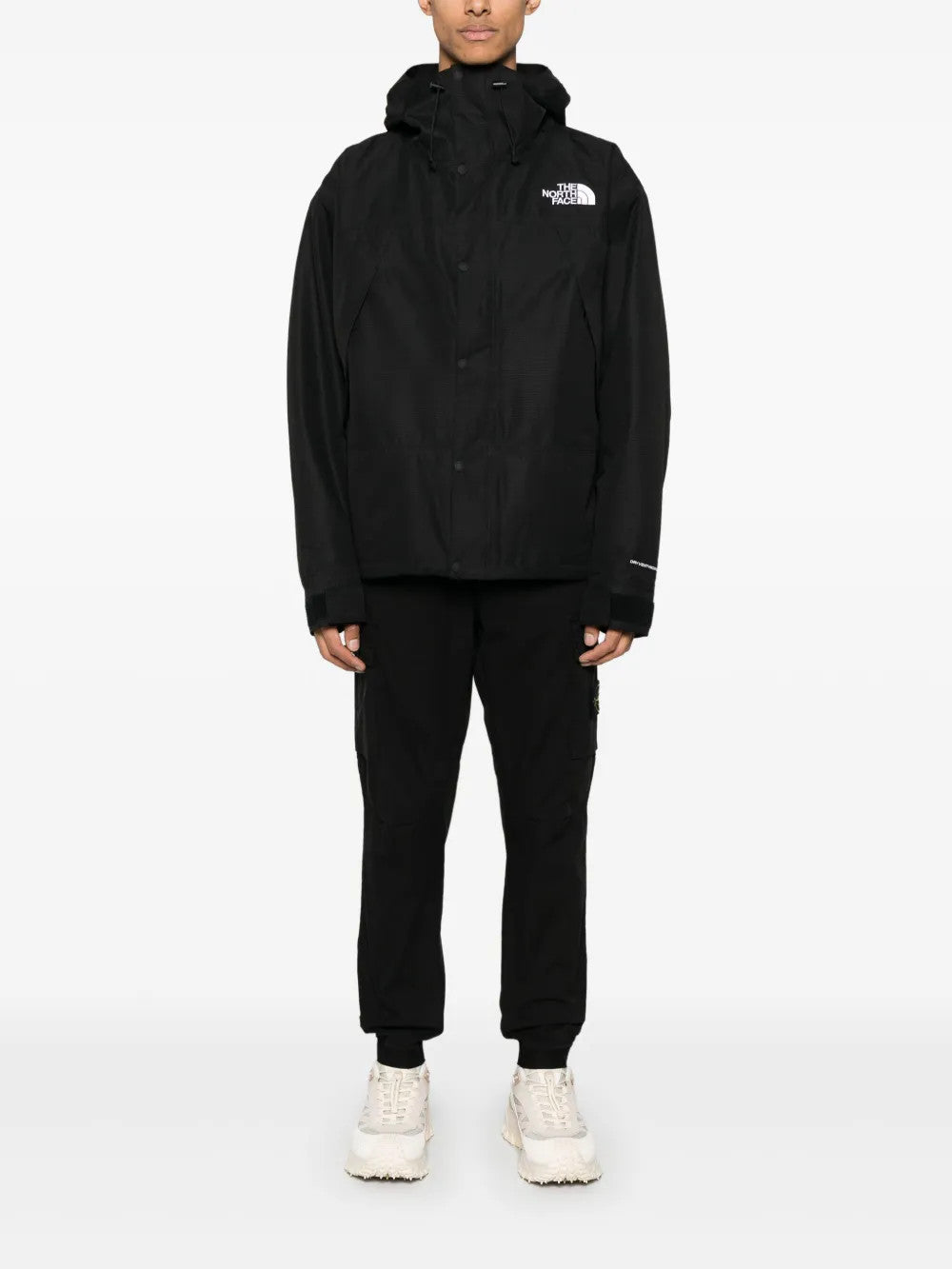 Black jacket, full body view