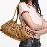 Brown bag, side view