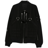 Black jacket, front view
