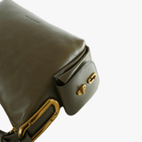 Green bag, front view