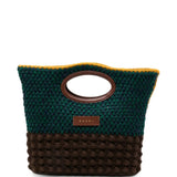 Green bag, front view