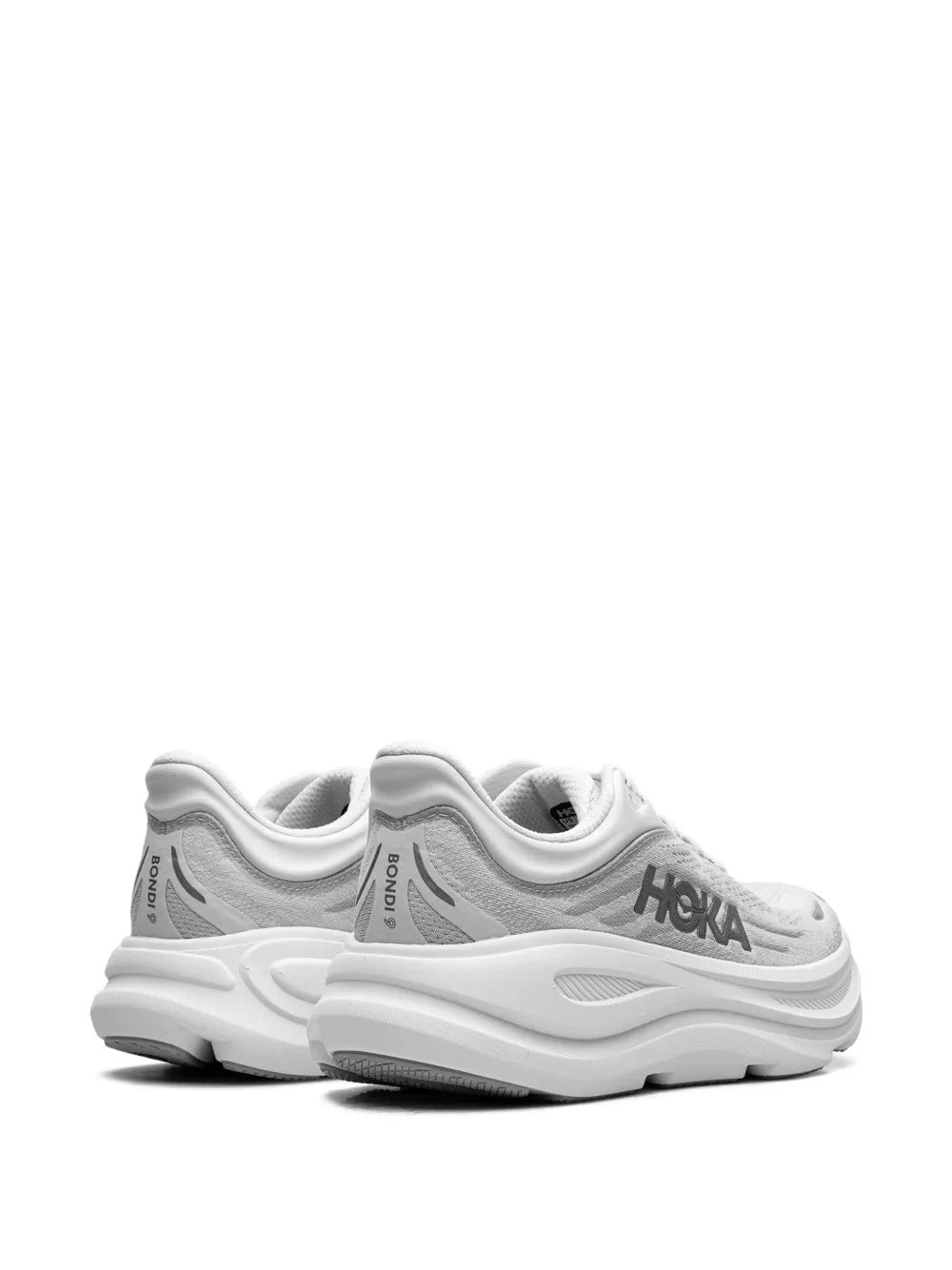 Grey sneakers,back view