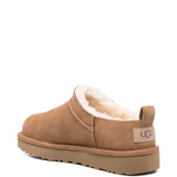 Brown boots, side view