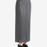 Grey skirt worn by a person, showing the skirt fit