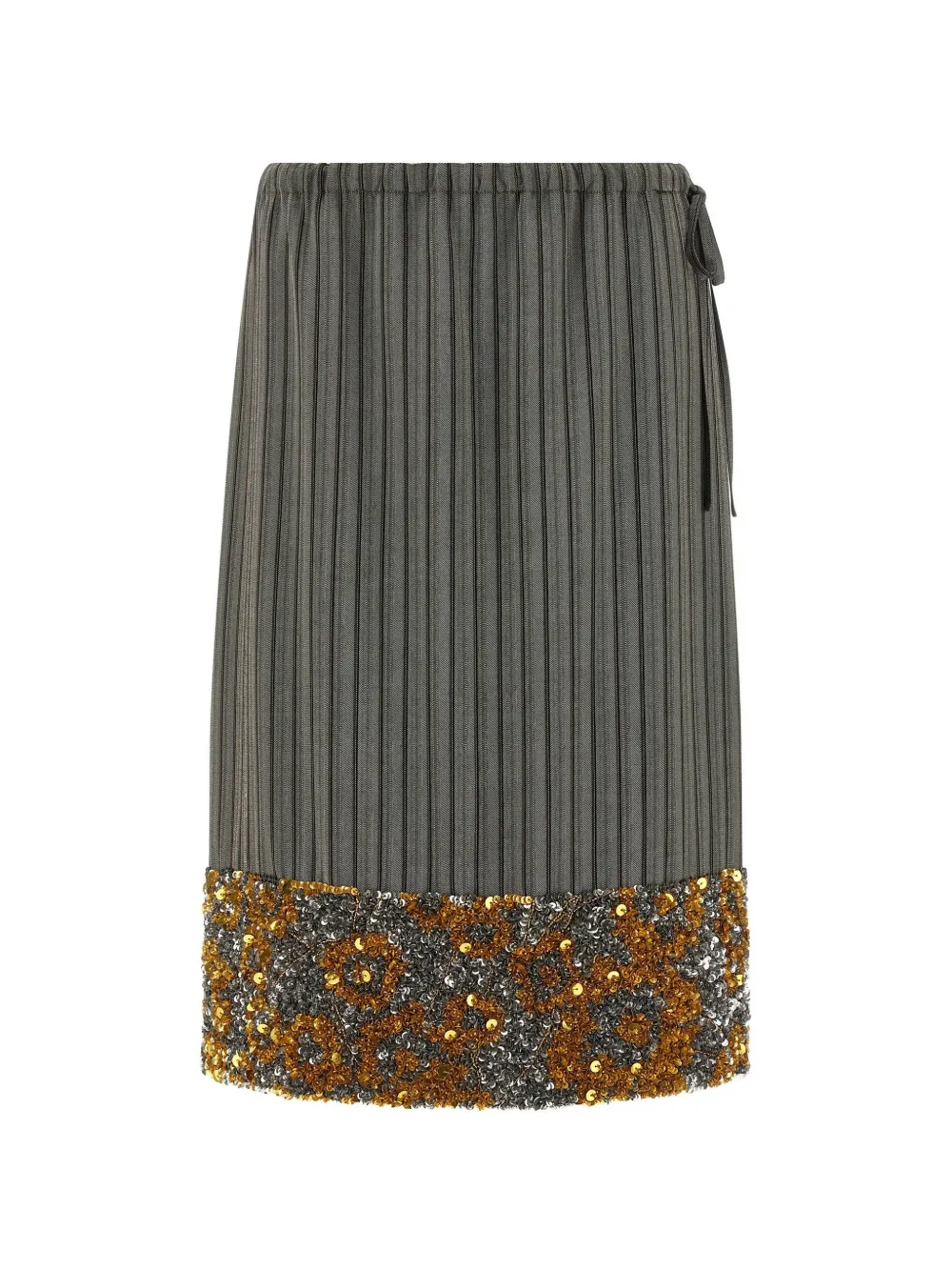 Grey skirt, front view